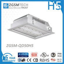 Zgsm-Technologie 50W Tankstelle-Überdachungs-LED, die mit Ce RoHS beleuchtet